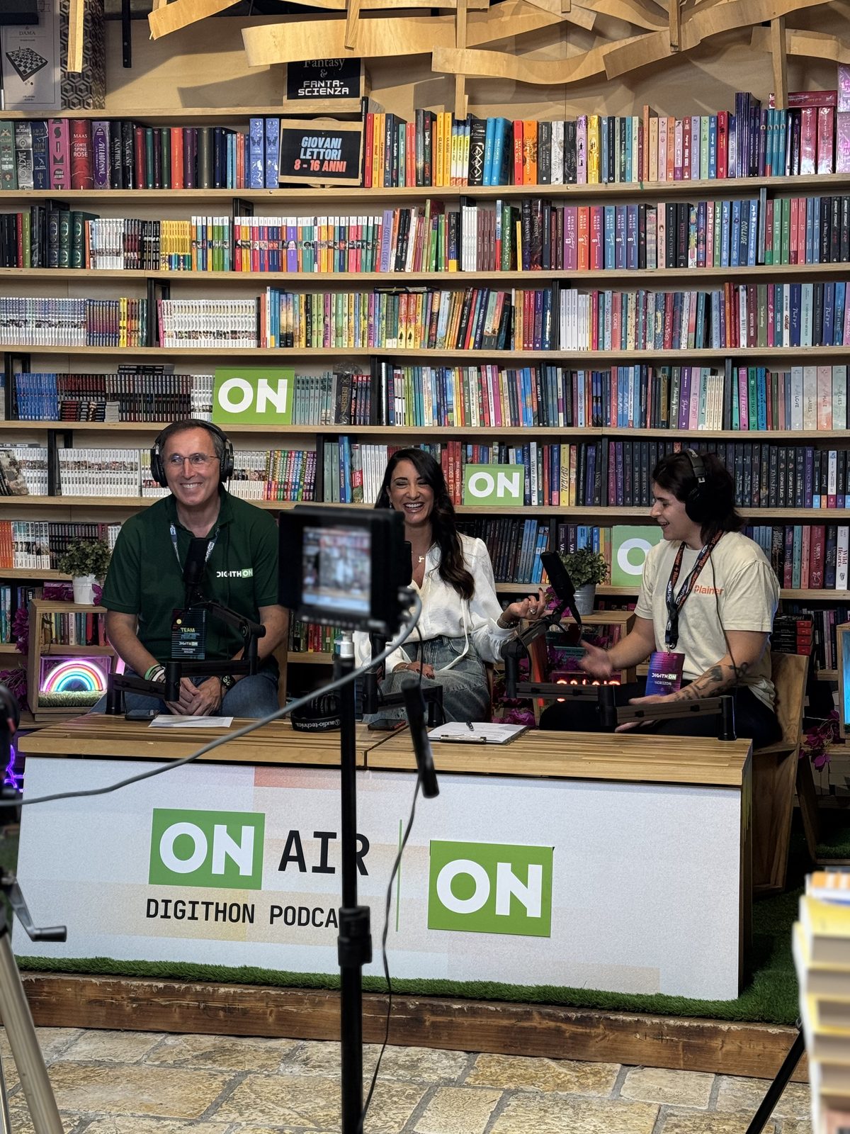 Il podcast di DigithON 2026, registrato dal vivo dentro una libreria di Bisceglie